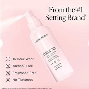New! LAURA MERCIER Translucent Pure Setting Spray 16HR wear